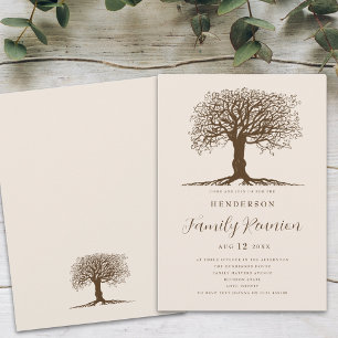 Family Tree Family Reunion Invitation