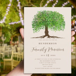 Family Tree Family Reunion Invitation