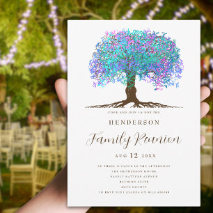 Family Tree Family Reunion Invitation