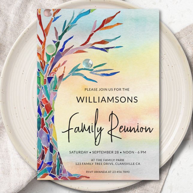 Family Tree Family Reunion Invitation (Creator Uploaded)