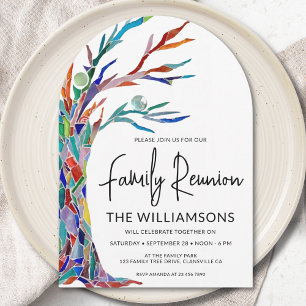 Family Tree Family Reunion Invitation