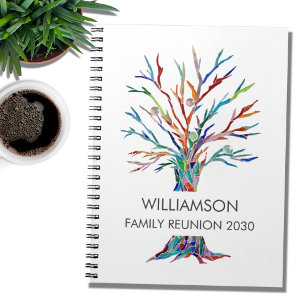 Family Tree Family Reunion Notebook