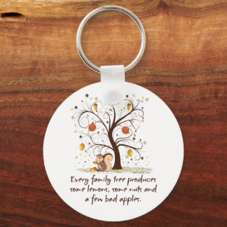 Family Tree Funny Key Ring