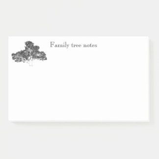 Family tree jumbo sticky notes