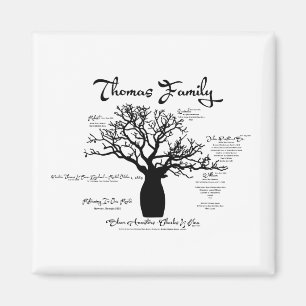 Family Tree Magnet