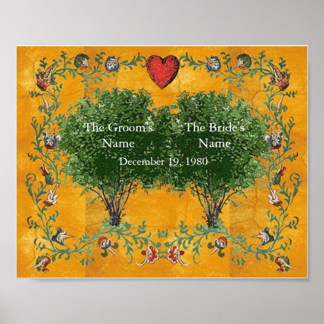 Family Tree - Marriage Poster (Front)