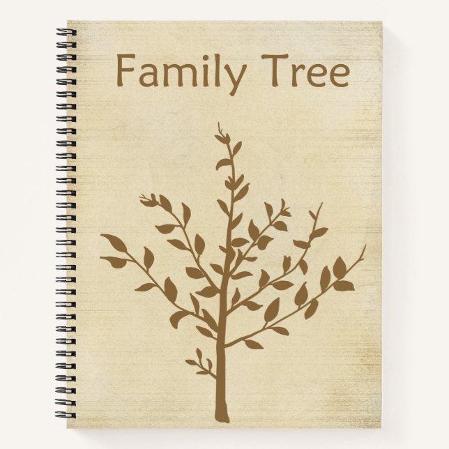 Family Tree Notebook (Front)