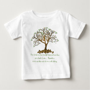 Family Tree Nuts Baby T-Shirt