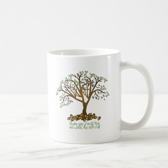 Family Tree Nuts Coffee Mug (Right)