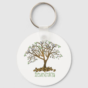 Family Tree Nuts Key Ring