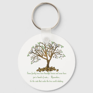 Family Tree Nuts Key Ring