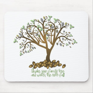 Family Tree Nuts Mouse Pad