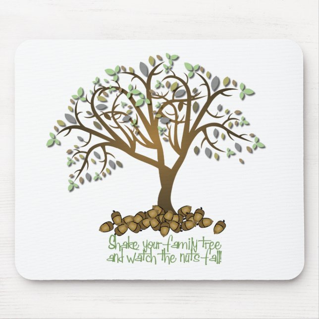 Family Tree Nuts Mouse Pad (Front)