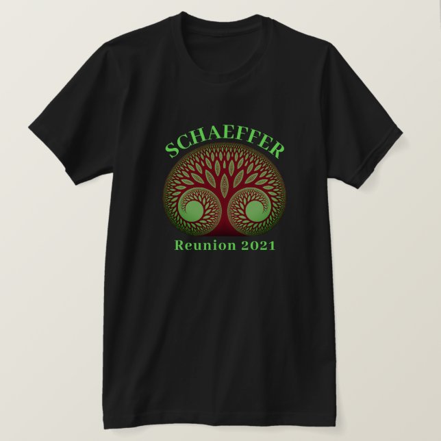 Family Tree of Life Event or Reunion T-Shirt (Design Front)