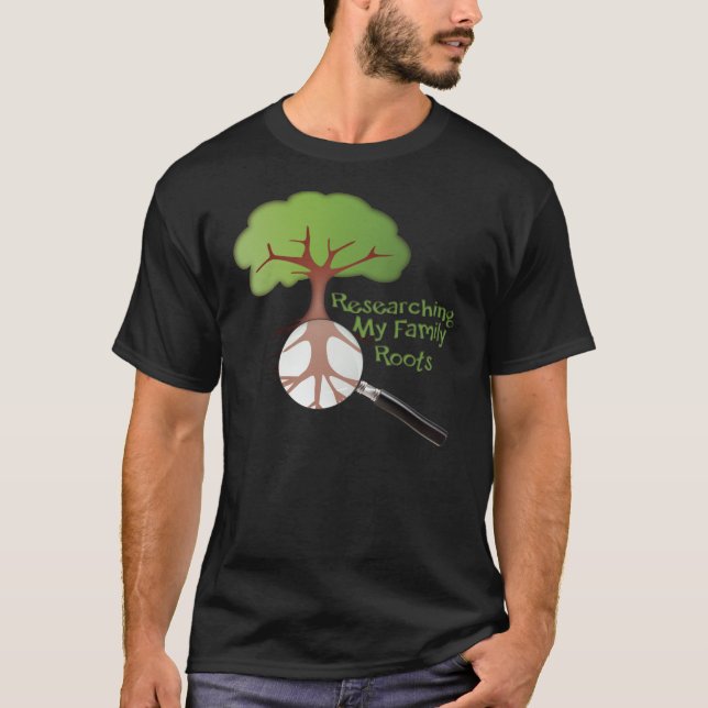 Family Tree One Ancestor T-Shirt (Front)