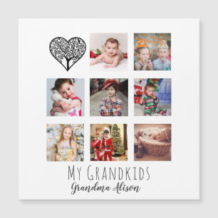 Family Tree Photo Collage Grandma Grandmother Gift