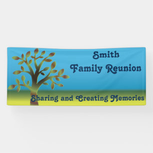 Family Tree Reunion Banner
