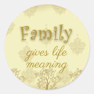 Family Tree Scrapbook Sticker
