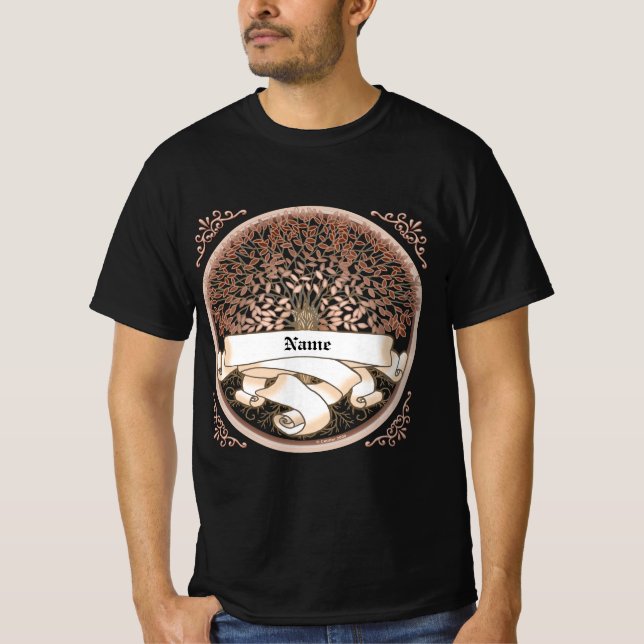 Family Tree Surname T-Shirt (Front)