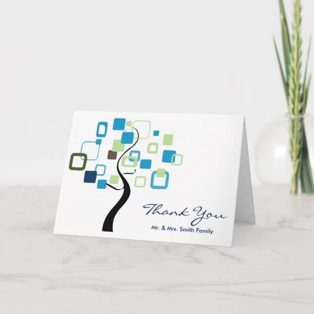 Family Tree Thank You Card (Front)