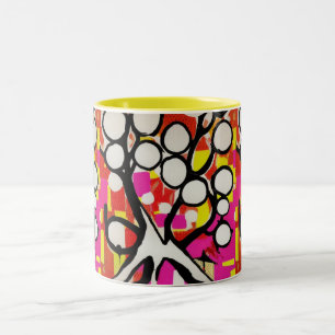 Family Tree Two-Tone Coffee Mug