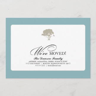 family tree {we've moved} announcement