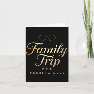 Family Trip 2026 Herring Cove Weekend 2026 Summer Card