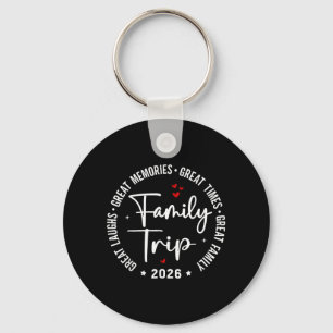 Family Trip Vacation 2026 Matching Summer Group Key Ring
