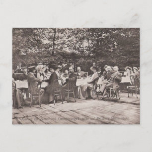 Family tsar of Russia & royals Hesse Postcard