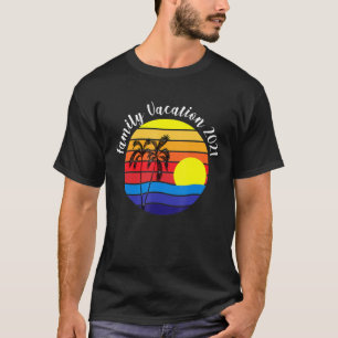 Family Vacation 2021- Matching Party Trip Cruise T-Shirt