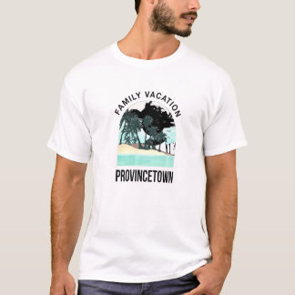 Family Vacation 2021 Provincetown Summer Massachus T-Shirt