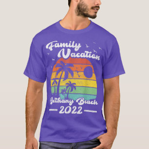 Family Vacation 2022 Vintage Delaware Bethany Beac T-Shirt