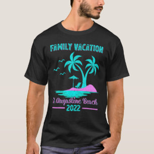 Family Vacation 2022 Vintage Florida St Augustine T-Shirt