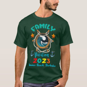 Family vacation 2023 Brownes Beach Barbados T-Shirt