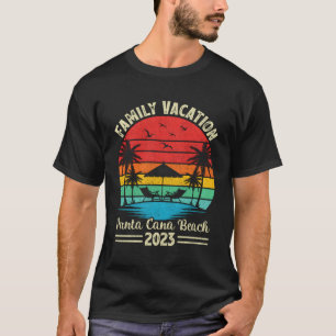 Family Vacation 2023 Dominican Republic Punta Cana T-Shirt