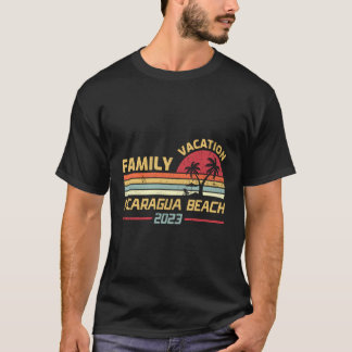 Family Vacation 2023 Nicaragua Beach T-Shirt