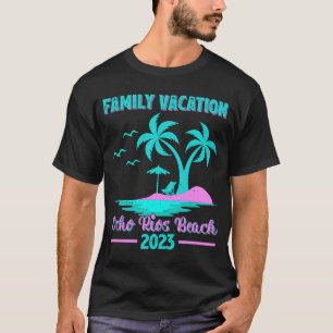 Family Vacation 2023 Palm Tree Jamaica Ocho Rios B T-Shirt