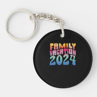 Family Vacation 2024 Key Ring