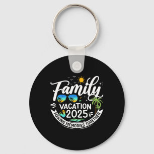 Family Vacation 2025 Beach Matching Family Summer Key Ring