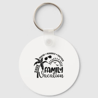 Family Vacation 2025 Beach Matching Family Summer  Key Ring