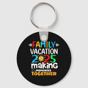 Family Vacation 2025 Beach Matching Summer Family  Key Ring