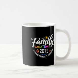 Family Vacation 2025 Beach Matching Summer Vacatio Coffee Mug