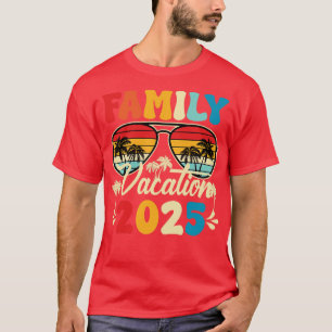 Family Vacation 2025 Beach Matching Summer Vacatio T-Shirt