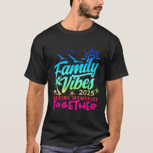 Family Vacation 2025 Beach Matching Summer Vacatio T-Shirt