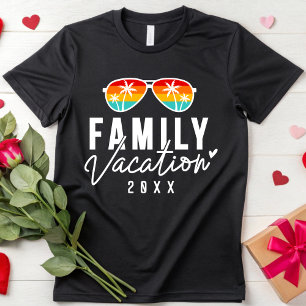 Family Vacation 2025 Beach Squad Travel Summer T-Shirt