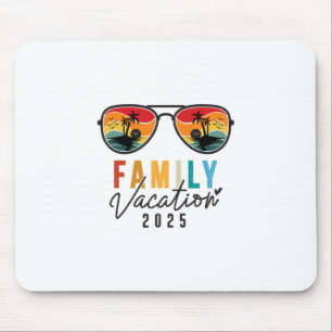 Family Vacation 2025 Beach Summer Men Women Kids M Mouse Pad