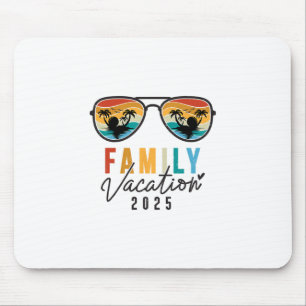 Family Vacation 2025 Beach Summer Men Women Kids M Mouse Pad