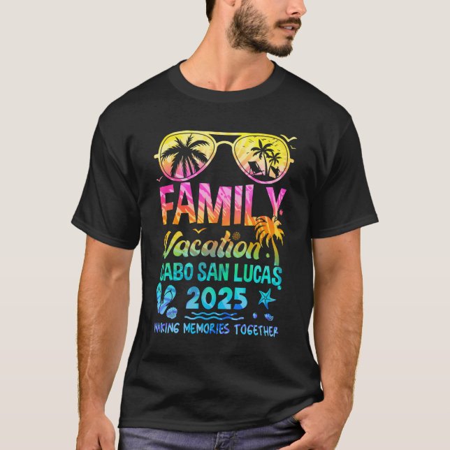 Family Vacation 2025 Cabo San Lucas Matching Memor T-Shirt (Front)