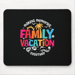 Family Vacation 2026 Beach Matching Family Summer Mouse Pad