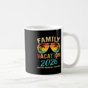 Family Vacation 2026 Beach Matching Summer Vacatio Coffee Mug